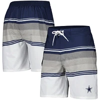 Men's G-III Extreme  Navy Dallas Cowboys Jump Shot Volley Swim Trunks