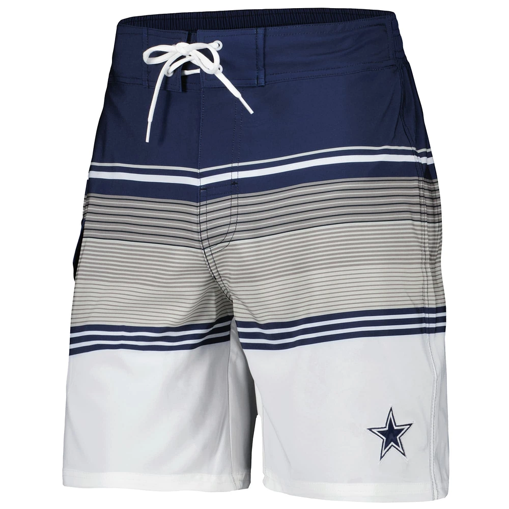 Men's G-III Extreme  Navy Dallas Cowboys Jump Shot Volley Swim Trunks