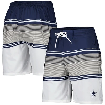 Men's G-III Extreme  Navy Dallas Cowboys Jump Shot Volley Swim Trunks
