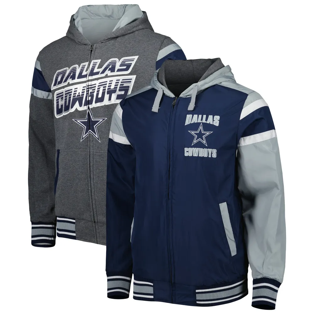 Dallas Mavericks G-III Sports by Carl Banks Contender Wordmark Full-Zip  Track Jacket - Blue