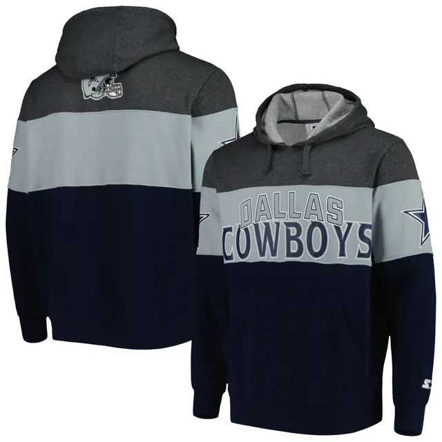 Nike Men's Dallas Cowboys Sleeveless Athletic Navy Hoodie