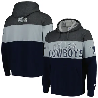 Dallas Cowboys G-III Sports by Carl Banks Retro Joe Raglan Long Sleeve  Hoodie T-Shirt 