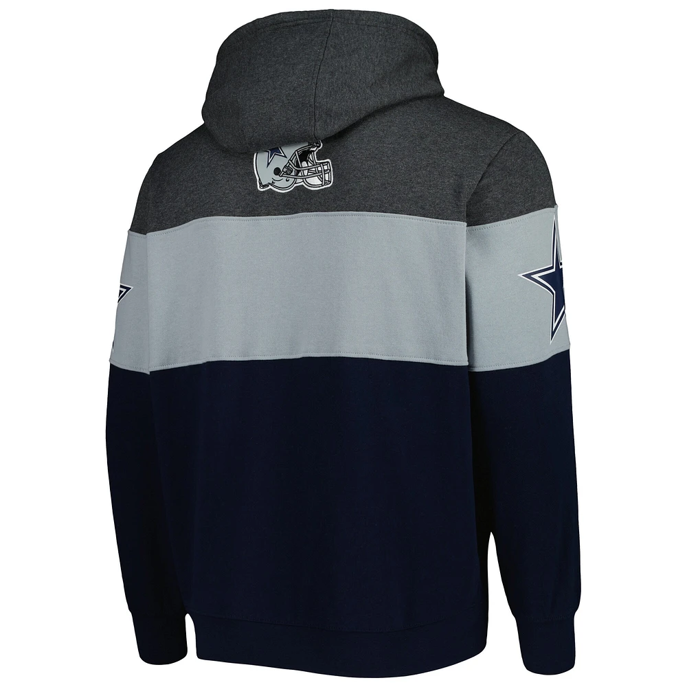 Sweat à capuche pour homme Dallas Cowboys Extreme G-III Sports by Carl Banks bleu marine