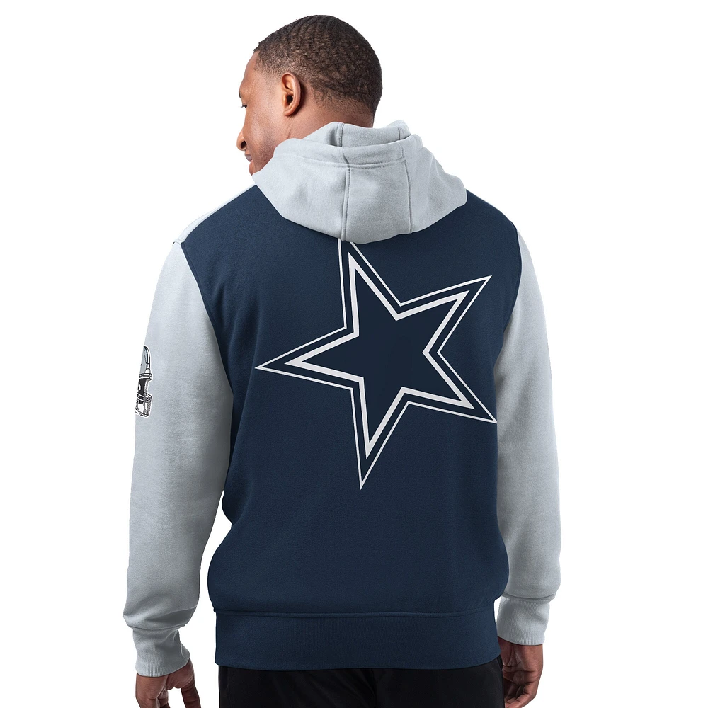 Sweat à capuche Extreme G-III Sports by Carl Banks pour homme, bleu marine, des Dallas Cowboys