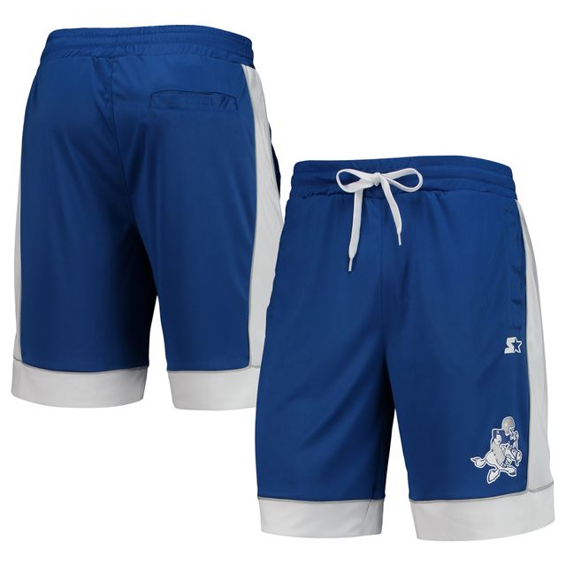 Short tendance préféré des fans Dallas Cowboys G-III Sports by Carl Banks pour homme, bleu royal/blanc