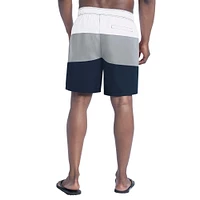 Men's G-III Sports by Carl Banks  White/Gray Dallas Cowboys Sunrise Volley Swim Shorts