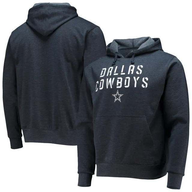 Men's Antigua Navy Dallas Cowboys Victory Pullover Hoodie Size: Medium