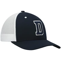 Casquette HOOey Dallas Cowboys Logo Snapback bleu marine/blanc pour homme