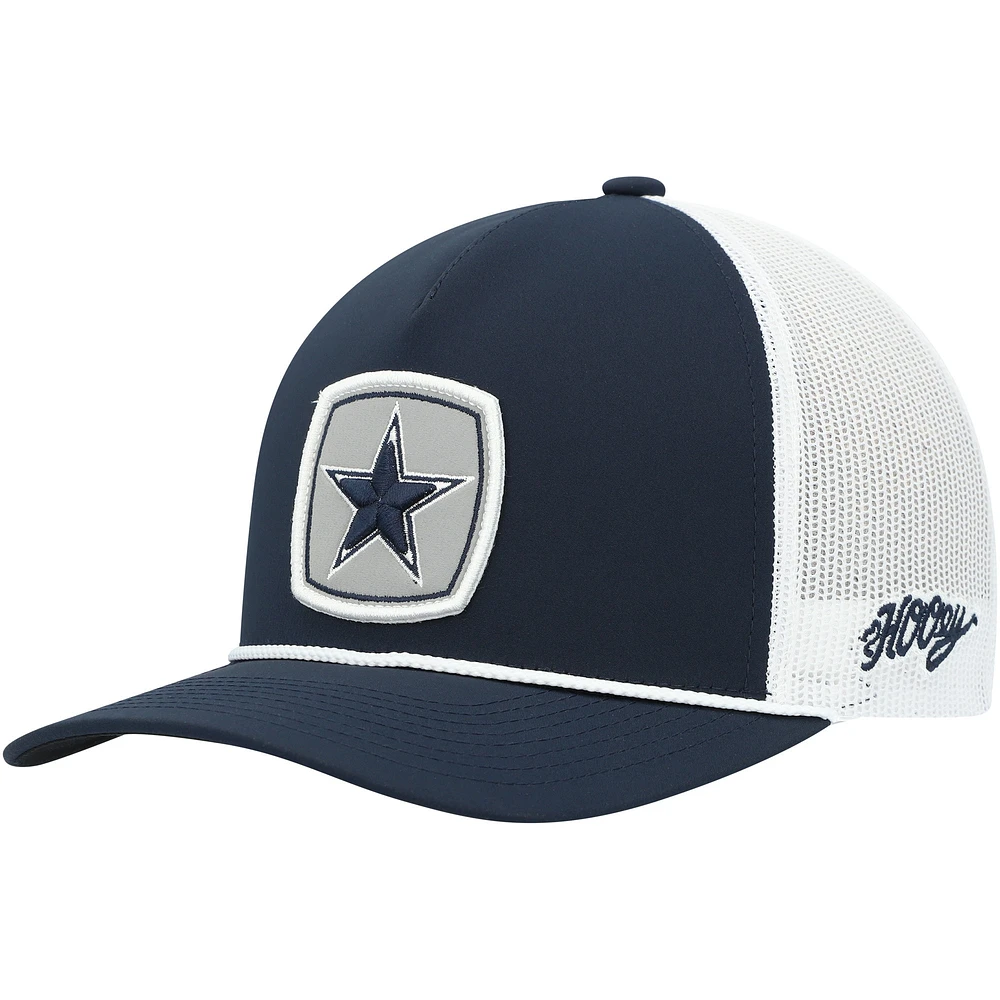 HOOey Men's HOOey Navy/White Dallas Cowboys Star Patch Rope