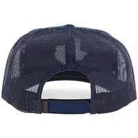 Men's HOOey Navy Dallas Cowboys State Patch Rope Trucker Adjustable Hat