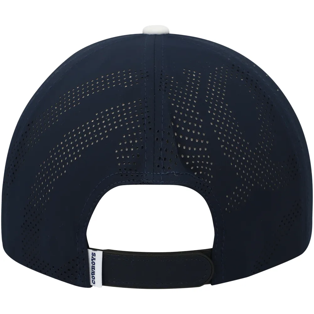 Dallas Cowboys HOOey Logo Snapback Hat - Navy/White