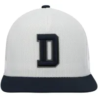 Casquette Snapback HOOey pour hommes avec logo Dallas Cowboys blanc/bleu marine