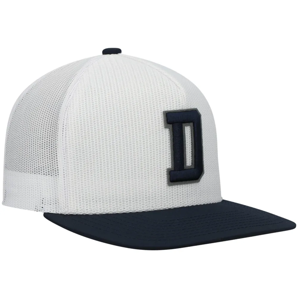 HOOey Men's HOOey White/Navy Dallas Cowboys Logo Snapback Hat