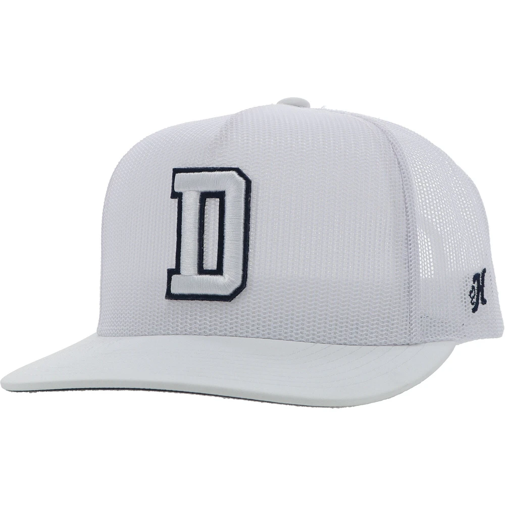 Casquette réglable HOOey Dallas Cowboys All Mesh Trucker pour homme