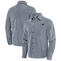 Men's J. Palmer Navy Dallas Cowboys Dual Threat Long Sleeve Button-Up Shirt