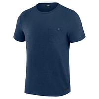 T-shirt à poche pour homme J. Palmer bleu marine Dallas Cowboys