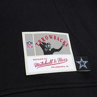 Sweat à capuche noir Mitchell & Ness pour hommes des Cowboys de Dallas Gridiron Classics Big Face 7.0