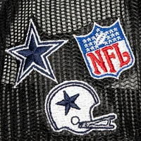 Men's Mitchell & Ness  Black Dallas Cowboys Times Up Trucker Adjustable Hat