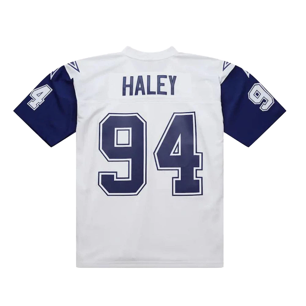 Men's Mitchell & Ness Charles Haley White Dallas Cowboys 1994 Alternate Legacy Replica Jersey