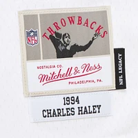 Men's Mitchell & Ness Charles Haley White Dallas Cowboys 1994 Alternate Legacy Replica Jersey