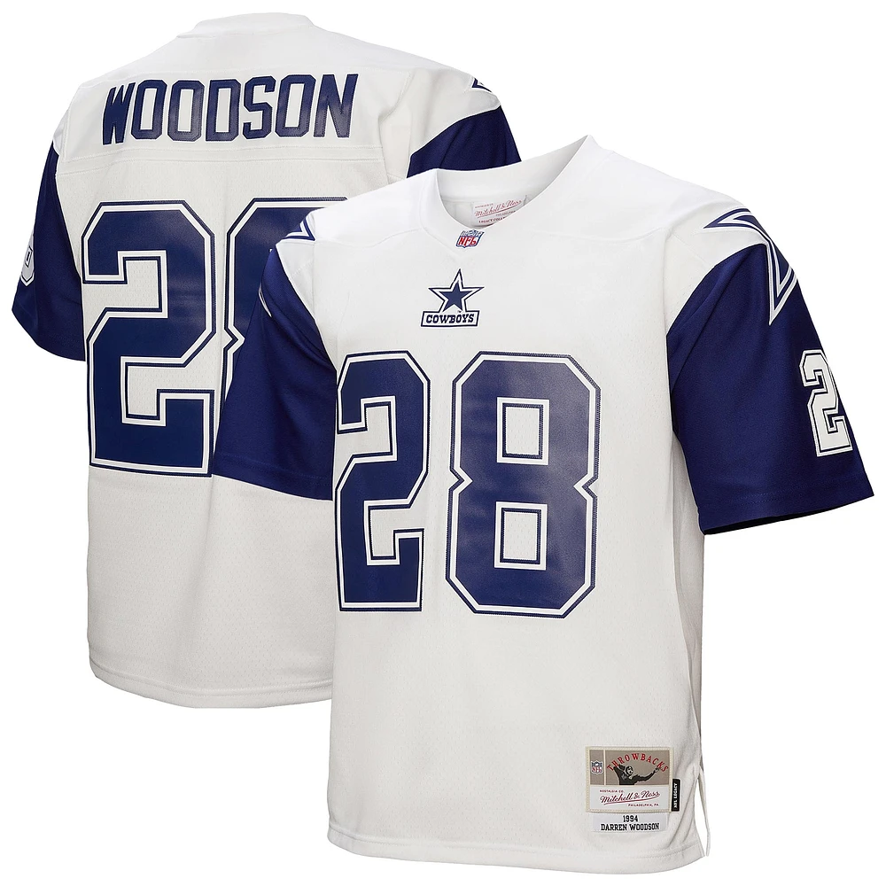 Men's Mitchell & Ness Darren Woodson White Dallas Cowboys 1994 Alternate Legacy Replica Jersey