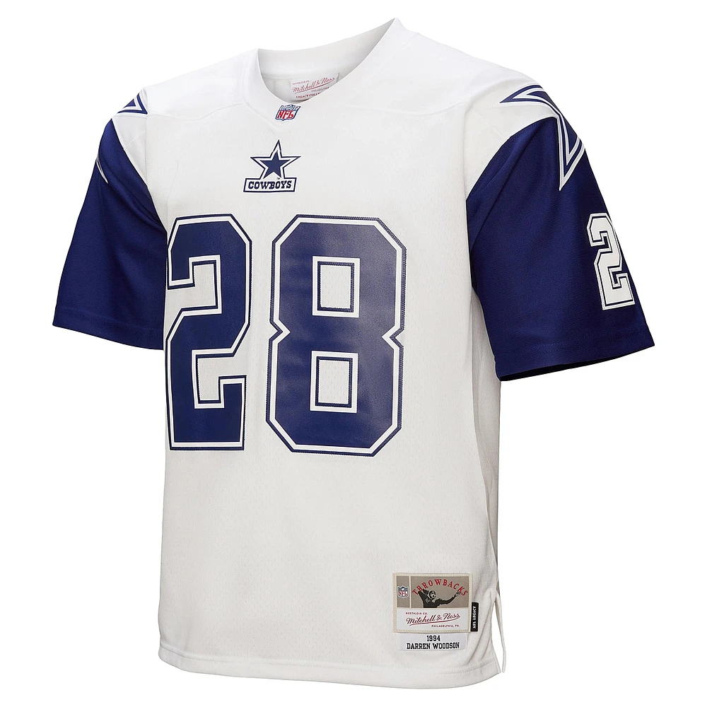 Men's Mitchell & Ness Darren Woodson White Dallas Cowboys 1994 Alternate Legacy Replica Jersey