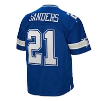 Maillot réplique Mitchell & Ness Deion Sanders bleu marine pour hommes des Dallas Cowboys Legacy