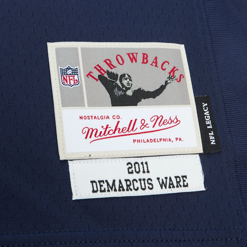 Men's Mitchell & Ness DeMarcus Ware Navy Dallas Cowboys 2011 Alternate Legacy Replica Jersey