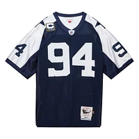 Maillot de joueur retraité authentique Throwback 2011 Mitchell & Ness DeMarcus Ware Navy Dallas Cowboys pour hommes