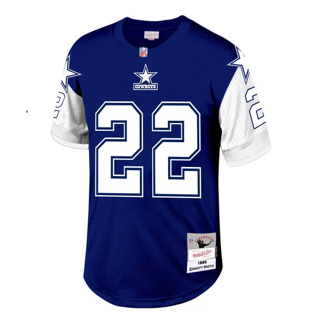 Emmitt Smith Dallas Cowboys Autographed White Mitchell & Ness Authentic 1995  Throwback Authentic Jersey