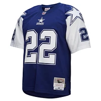 Maillot réplique Mitchell & Ness Emmitt Smith bleu marine Dallas Cowboys Legacy pour hommes