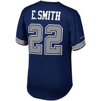 Men's Emmitt Smith Mitchell & Ness Navy Dallas Cowboys Retired