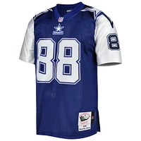 Mitchell & Ness Michael Irvin Navy Dallas Cowboys 1995 Authentique Maillot de Joueur Retraité Throwback