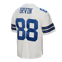 Maillot réplique Mitchell & Ness Michael Irvin blanc Dallas Cowboys Legacy pour hommes