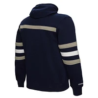 Sweat à capuche bleu marine pour homme Mitchell & Ness Dallas Cowboys America's Team Head Coach