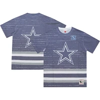 T-shirt pour homme Mitchell & Ness bleu marine Dallas Cowboys Jumbotron 3.0