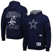 Mitchell & Ness Cowboys Head Coach Pullover Hoodie - Men's