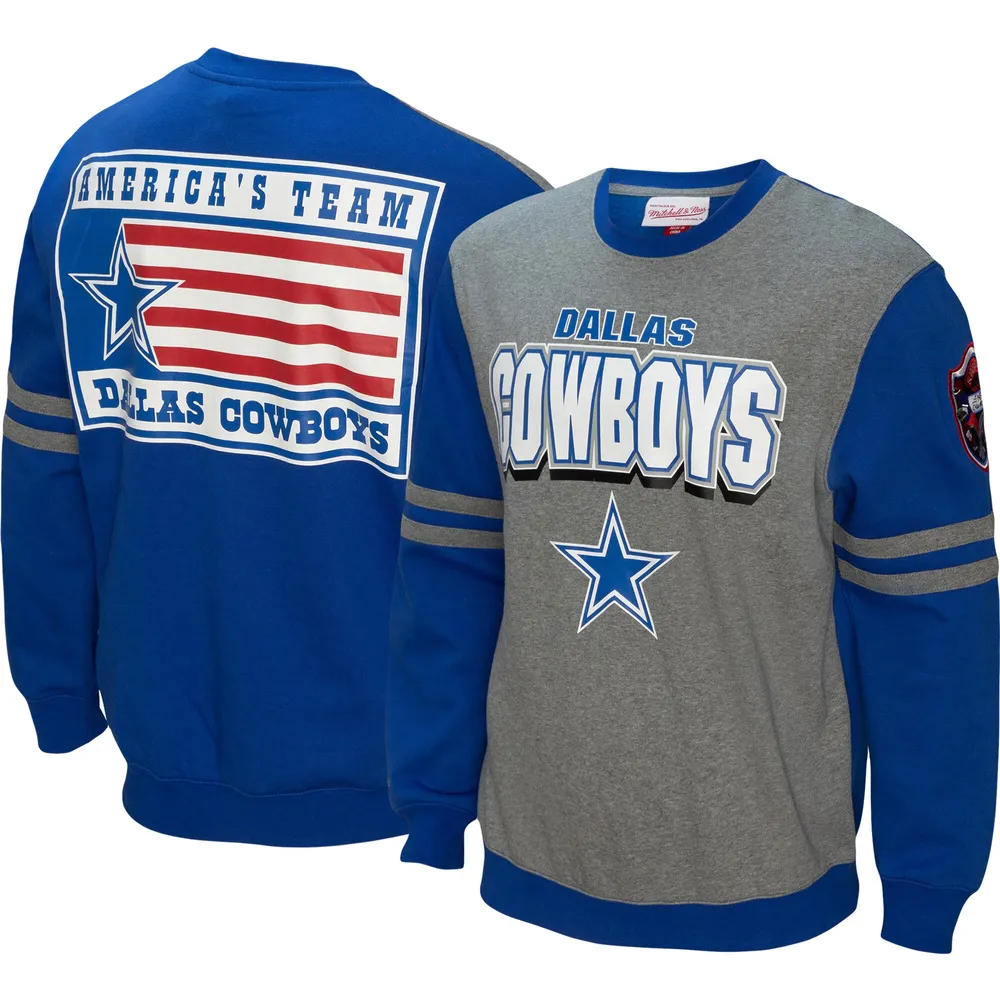 Lids Dallas Cowboys Nike Rewind Club Pullover Sweatshirt - Royal