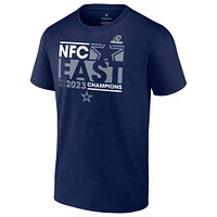 T-shirt bleu marine pour homme Dallas Cowboys 2023 NFC East Division Champions Big & Tall