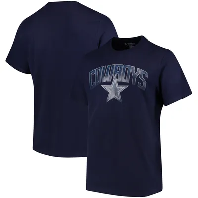 Dallas Cowboys Rescender Wave Grey Long Sleeve T Shirt