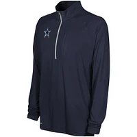 DCM COW NAVY MENS SWEAT IT OUT 1/4 ZIP SWTMENQZP