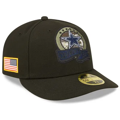 Dallas Cowboys New Era 2022 Salute To Service 9TWENTY Adjustable Hat - Black