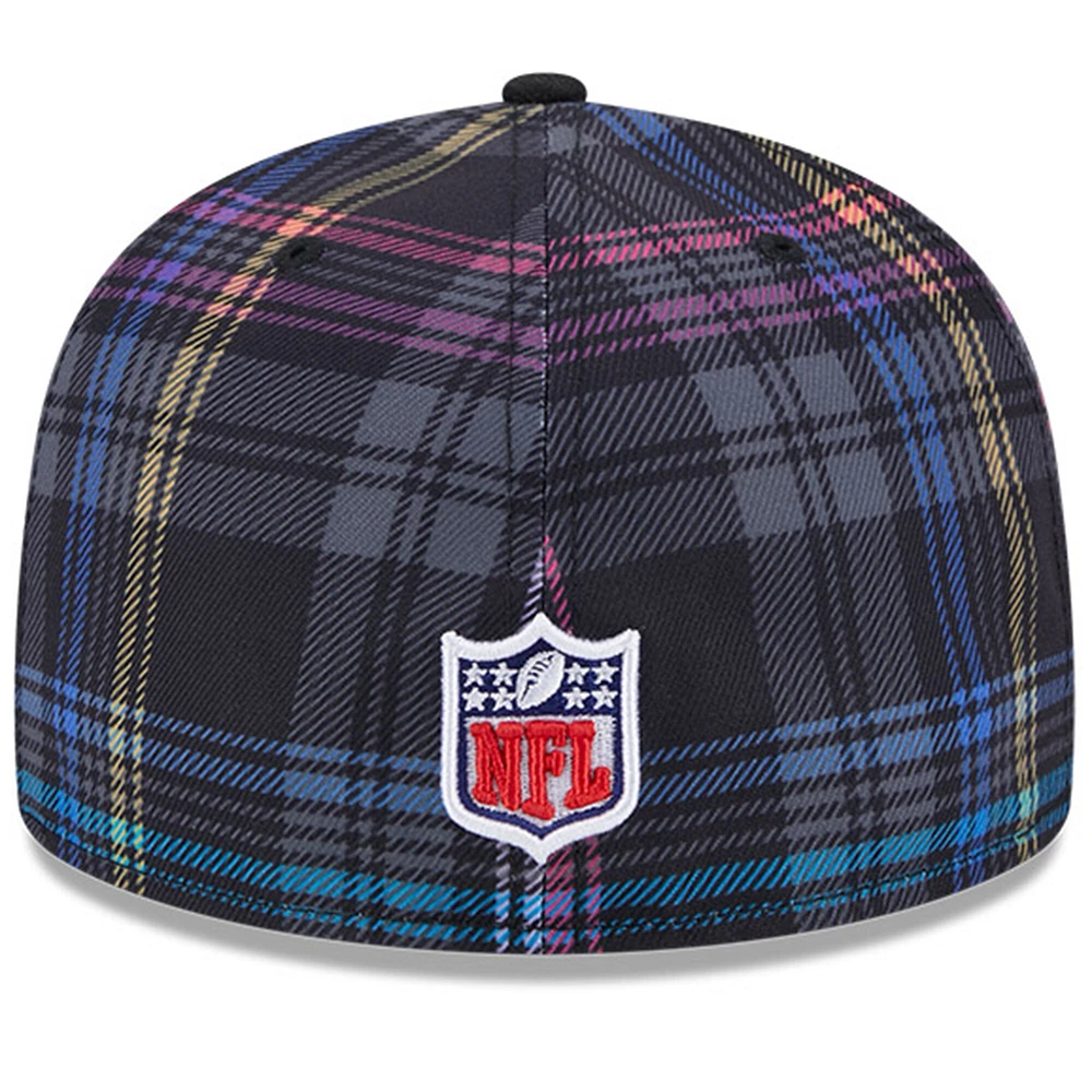 Casquette ajustée 59FIFTY NFL Crucial Catch 2024 Dallas Cowboys New Era noire pour homme