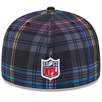 Casquette ajustée 59FIFTY NFL Crucial Catch 2024 Dallas Cowboys New Era noire pour homme