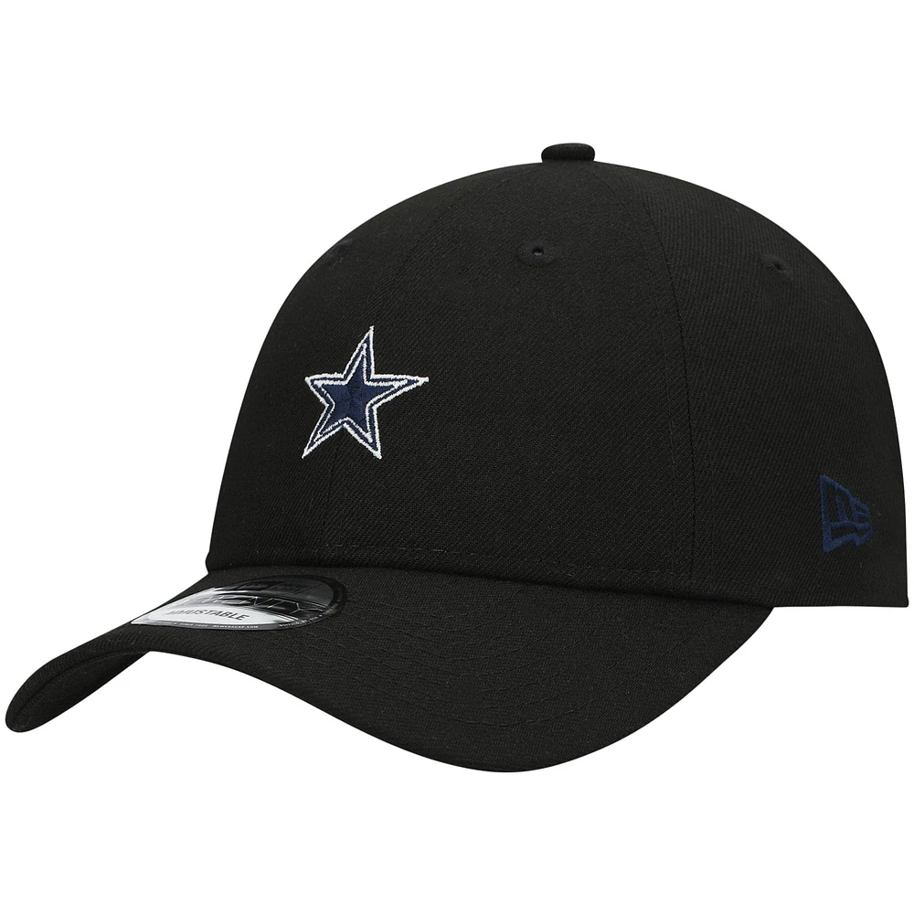 Men's New Era Black Dallas Cowboys 9TWENTY Adjustable Hat