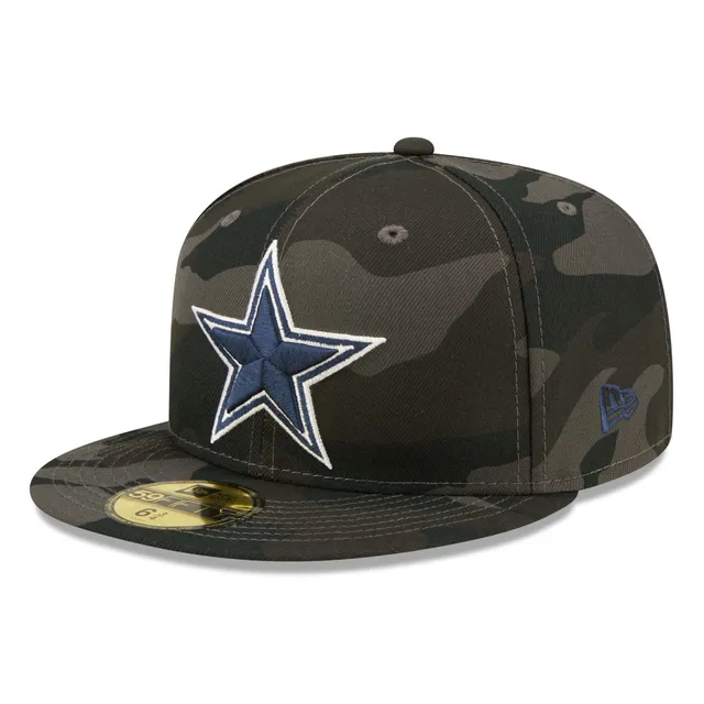 New Era Men's New Era Black Dallas Cowboys Camo 59FIFTY Fitted Hat