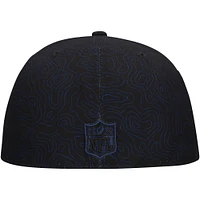 Casquette ajustée Geo 59FIFTY Dallas Cowboys noire New Era pour homme