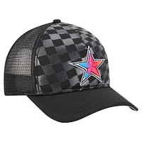 Men's New Era  Black Dallas Cowboys Gradient 9FORTY Adjustable Hat