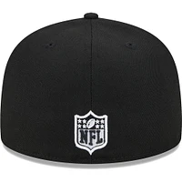 Men's New Era Black Dallas Cowboys  Main Patch 59FIFTY Fitted Hat