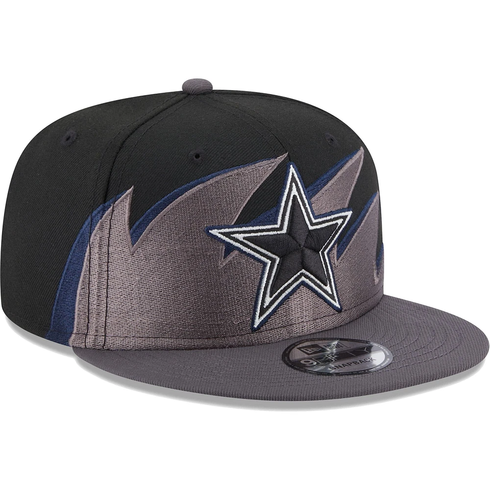 Men's New Era Black Dallas Cowboys Tidal 9FIFTY Snapback Hat